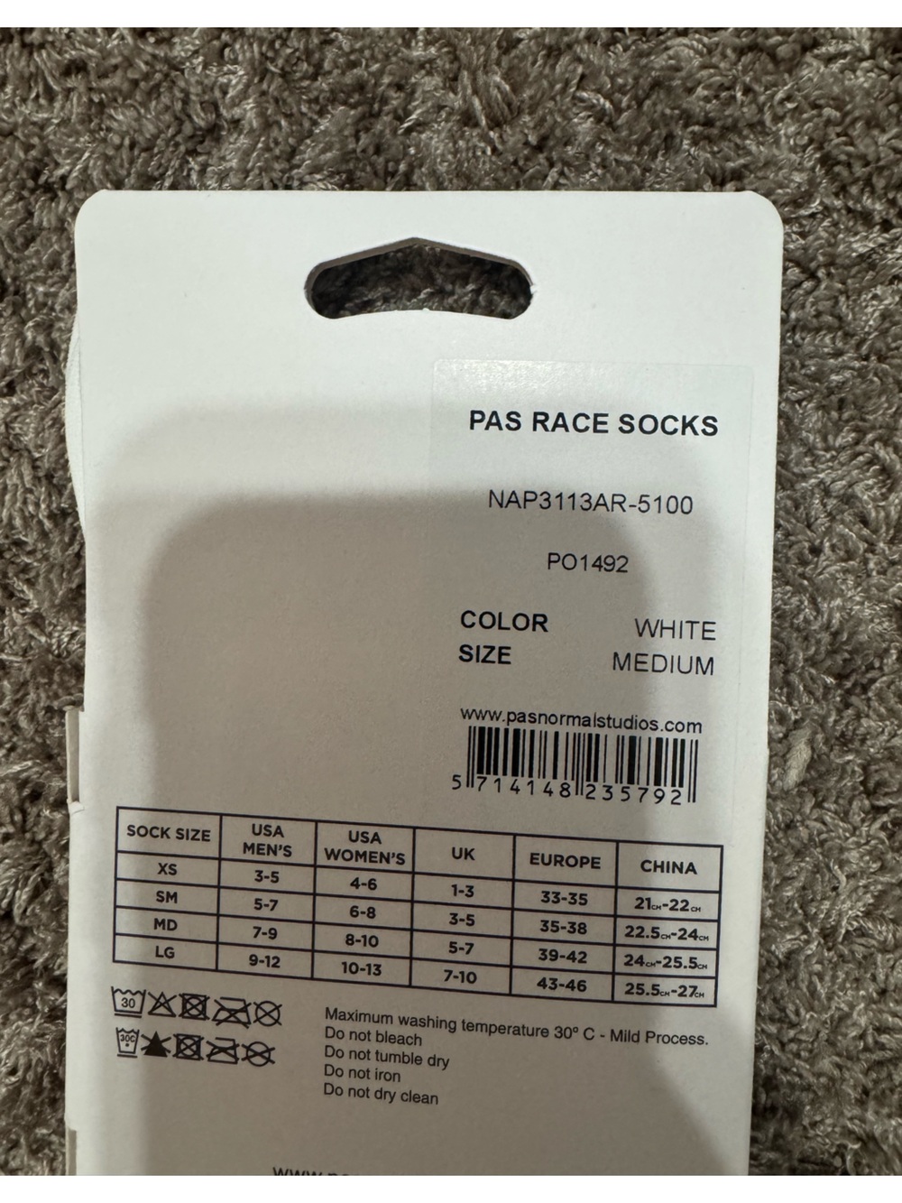 PAS NORMAL STUDIOS
PAS NORMAL STUDIOS RACE SOCKS - Picture 3 of 3